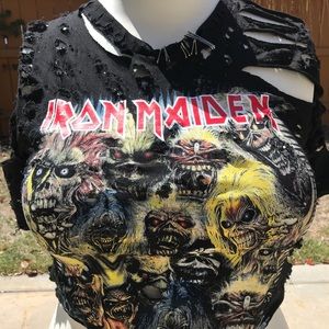 Iron Maiden Crop Top.
